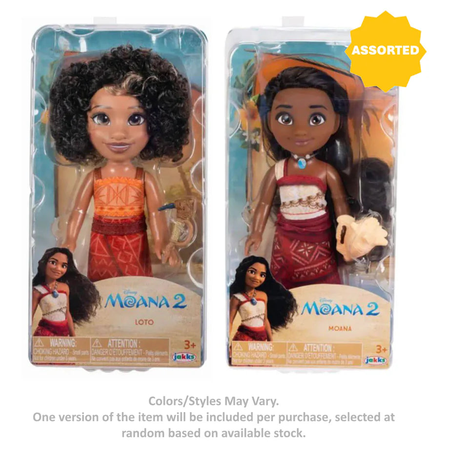 Disney Moana 2 Petite Doll (15.24 Cm, Assorted)