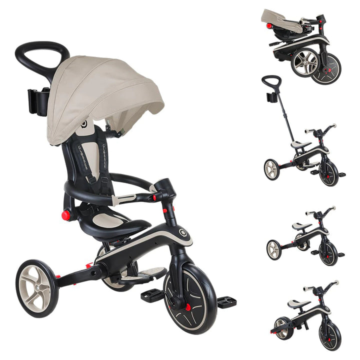 Globber Explorer 4-in-1 Foldable Trike