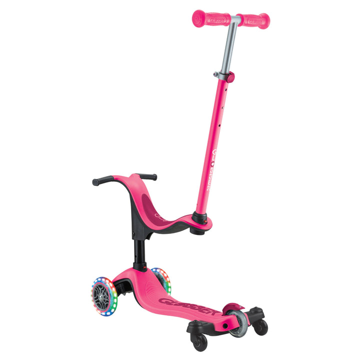 Globber Go Up Sporty Lights 360 3-in-1 Kick Scooter