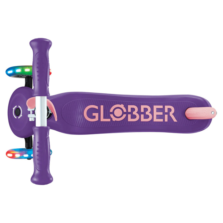Globber Primo Plus Lights 3-Wheel Foldable Kick Scooter