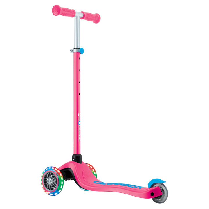 Globber Primo Plus Lights 3-Wheel Foldable Kick Scooter