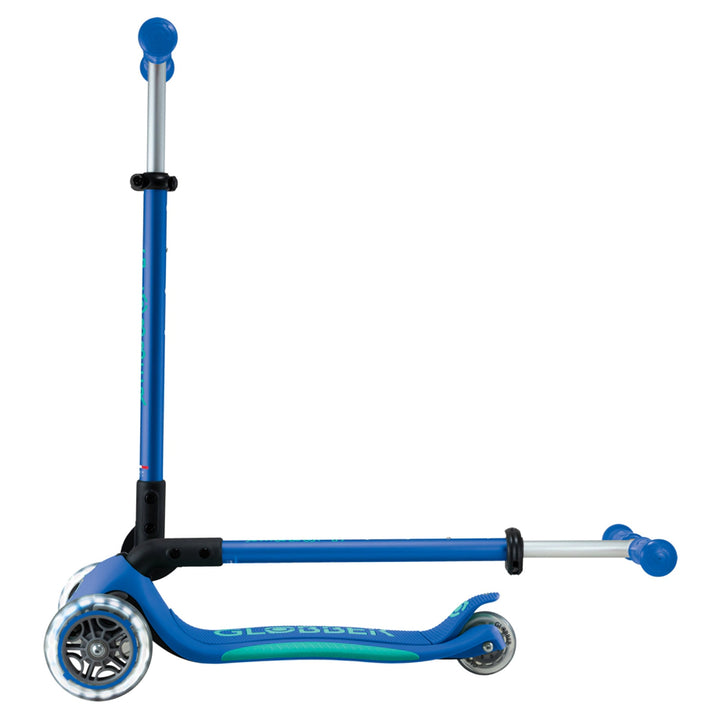 Globber Primo Plus Lights 3-Wheel Foldable Kick Scooter