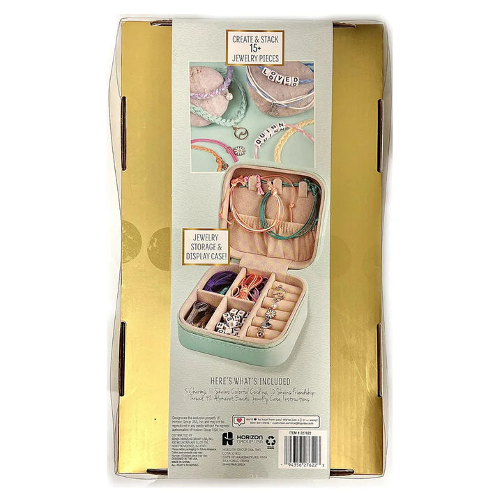 STMT D.I.Y. Woven Jewelry Kit with Jewelry Storage and Display Case