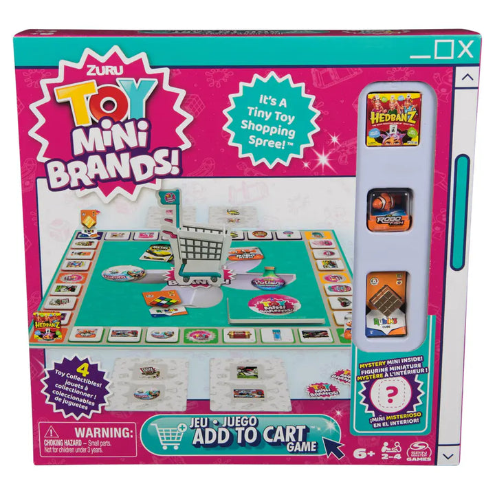Spin Master Games Toy Mini Brands Add to Cart Board Game (2-4 Players)