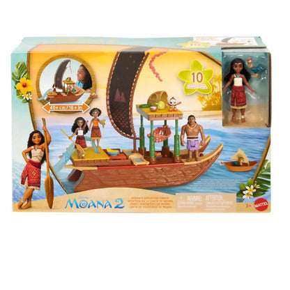 Disney Moana 2 Moana’s Adventure Canoe Playset (60.96 cm)