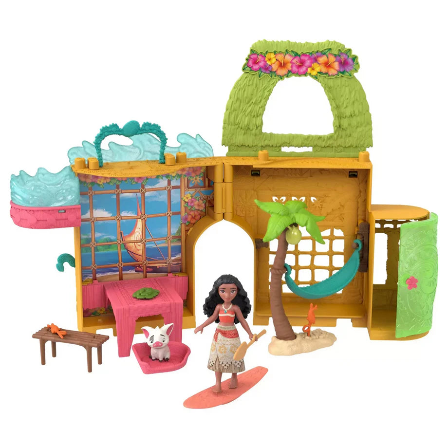 Disney Princess Moana's Island Home Dollhouse Playset
