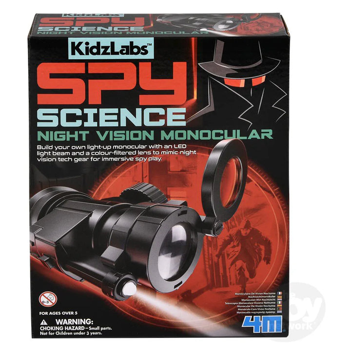 4M KidzLabs Spy Science Night Vision Monocular Science Kit