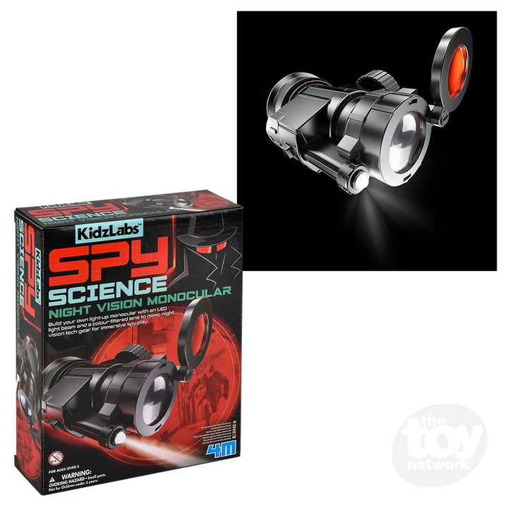 4M KidzLabs Spy Science Night Vision Monocular Science Kit