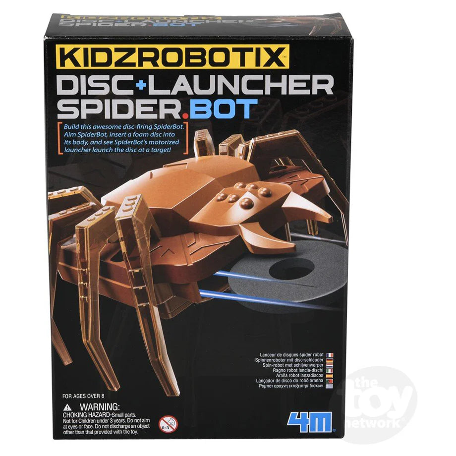 4M KidzRobotix Disc Launcher SpiderBot Robotics Toy