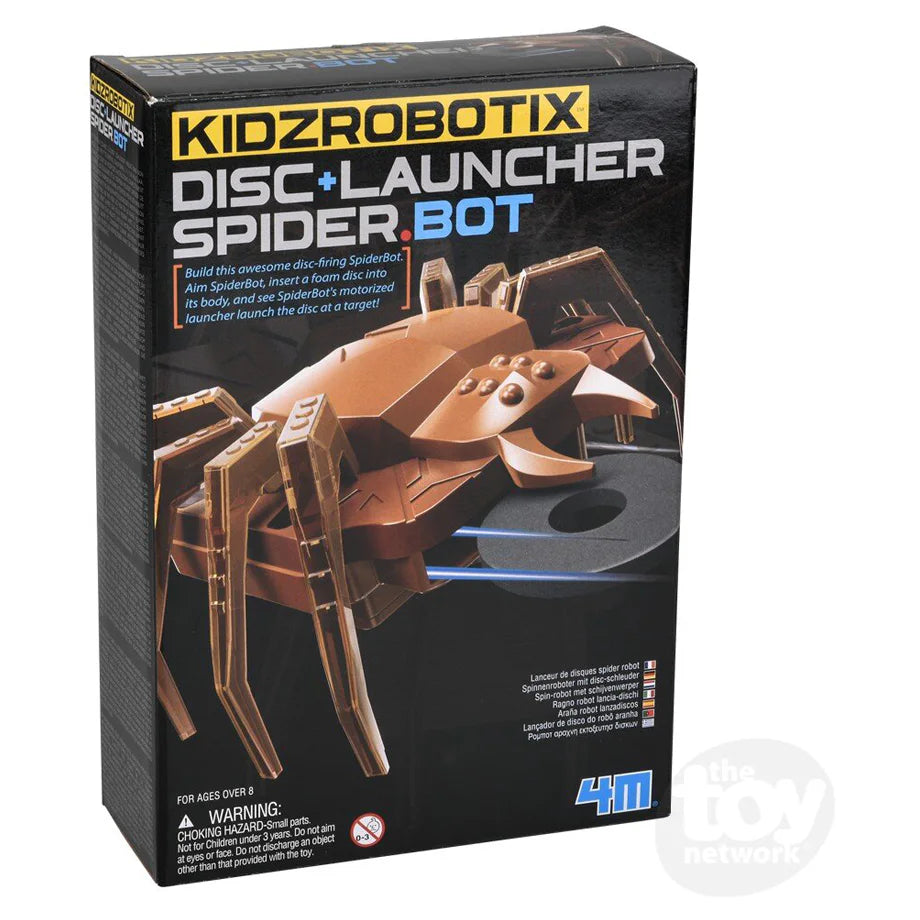 4M KidzRobotix Disc Launcher SpiderBot Robotics Toy