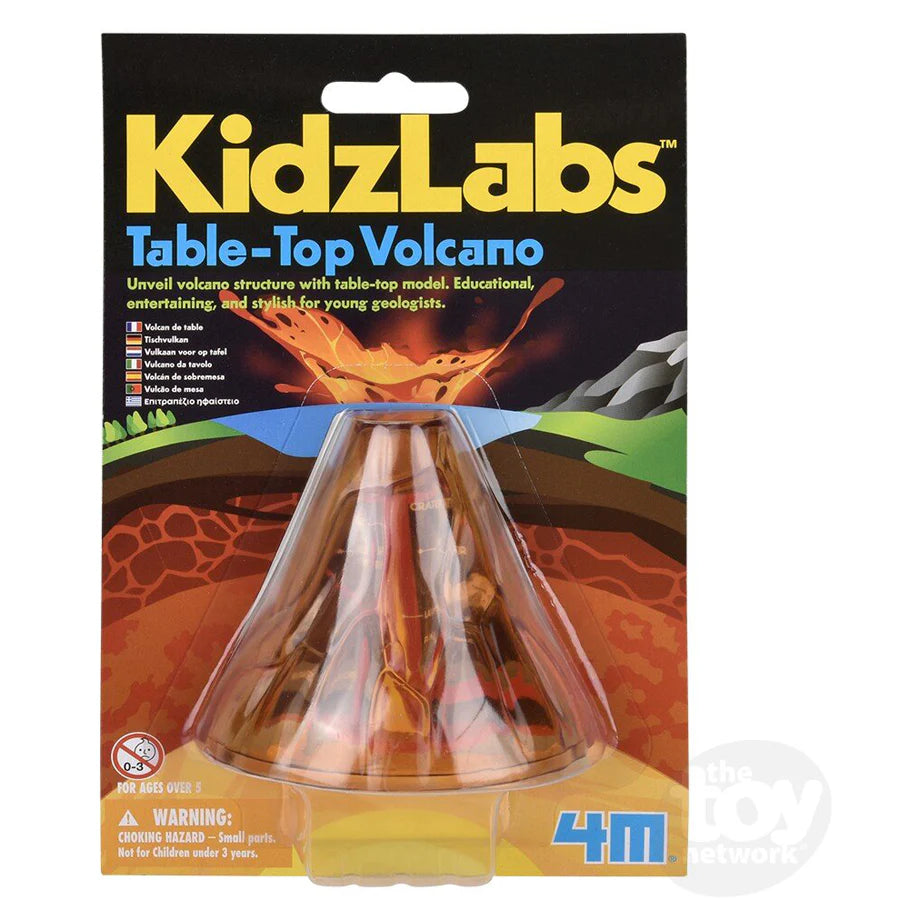 4M KidzLabs Table-Top Volcano Science Kit