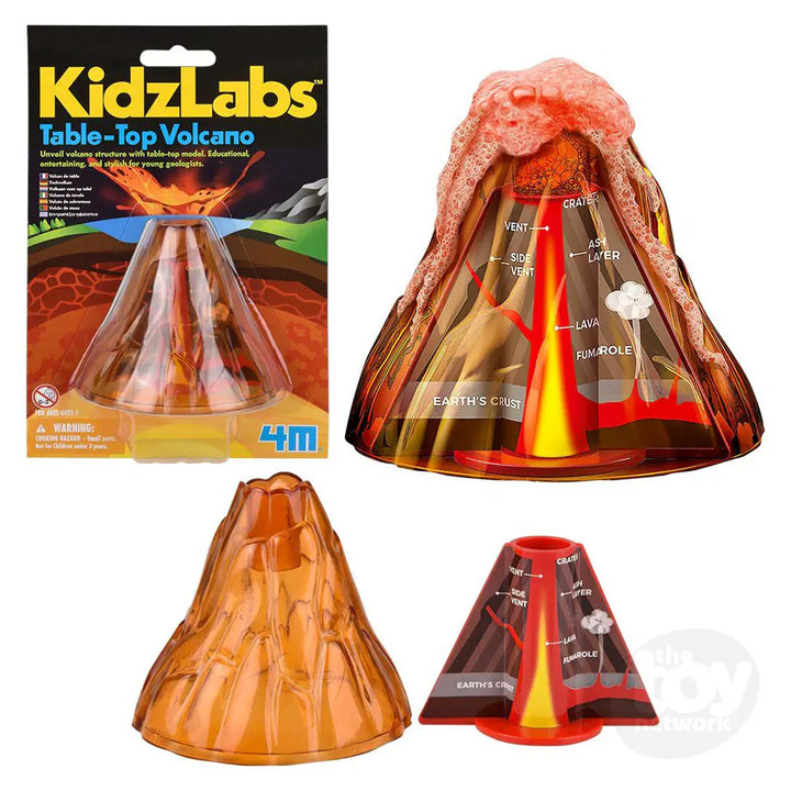 4M KidzLabs Table-Top Volcano Science Kit