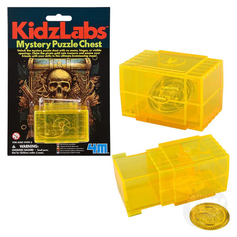 4M KidzLabs Mystery Puzzle Chest Se