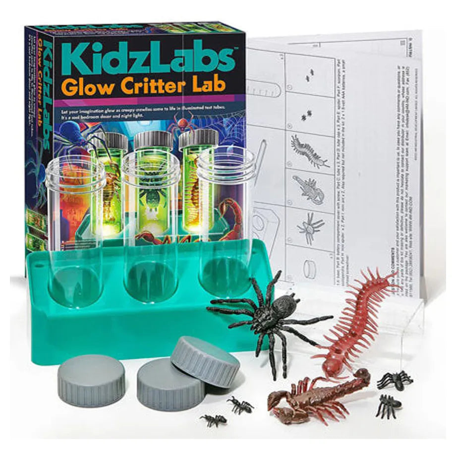 4M KidzLabs Glow Critter Lab Science Kit
