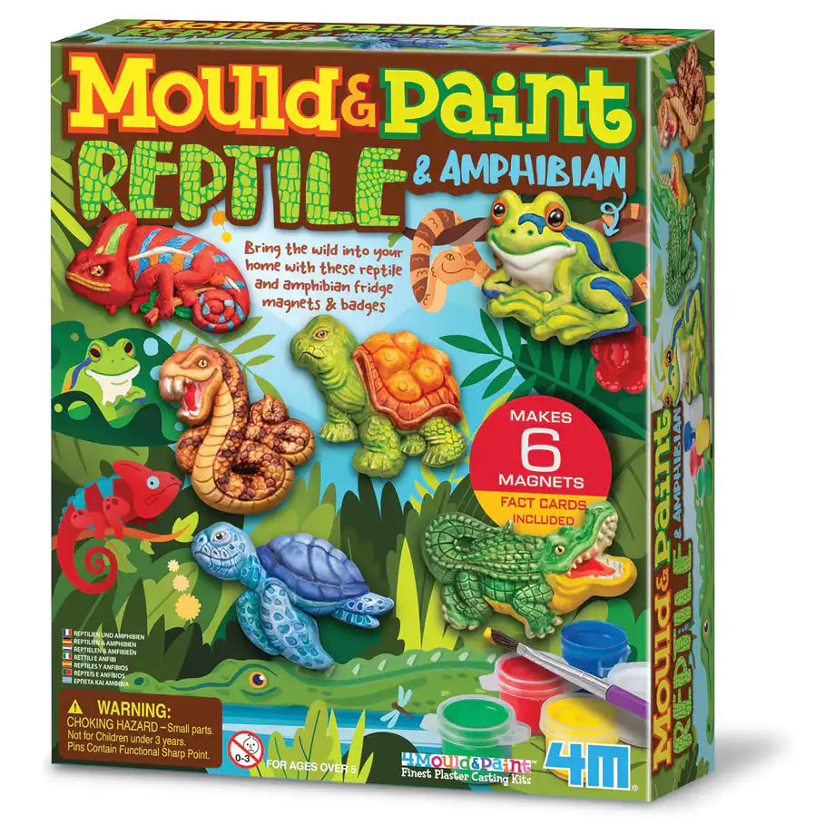 4M Mould & Paint Reptile & Amphibian Craft Kit