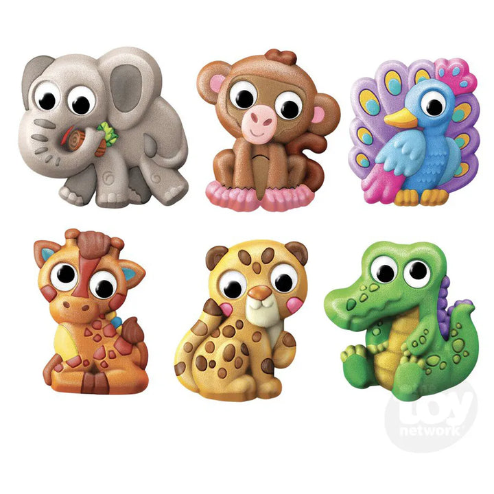 4M Mould & Paint Googly Eyes Animals Arts and Crafts Kit