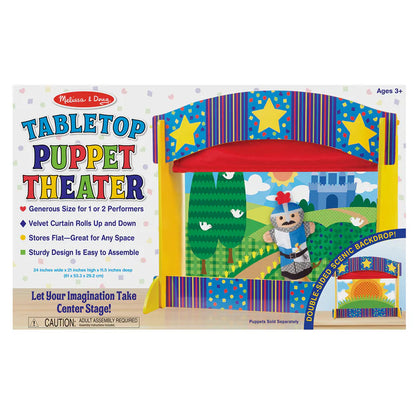 Melissa & Doug Tabletop Puppet Theater (53.3 cm)
