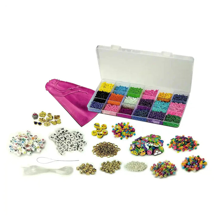 CraZ Art Shimmer n Sparkle Bead Mania Friendship Studio Kit