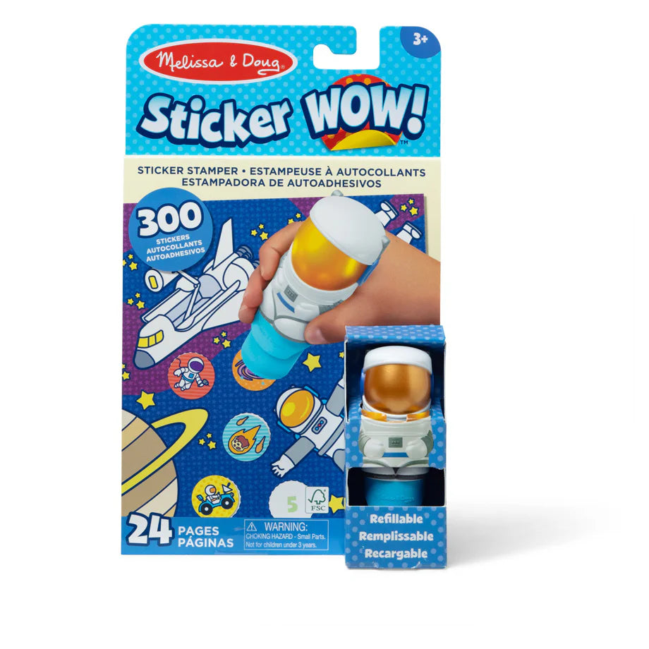 Melissa & Doug Astronaut Sticker Stamper Activity Pad