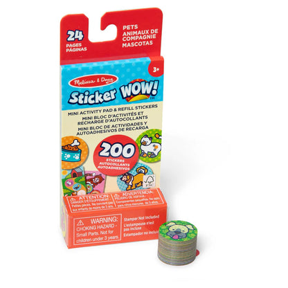 Melissa & Doug Sticker WOW! Mini Activity Pad Pets