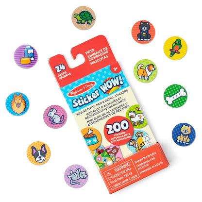 Melissa & Doug Sticker WOW! Mini Activity Pad Pets