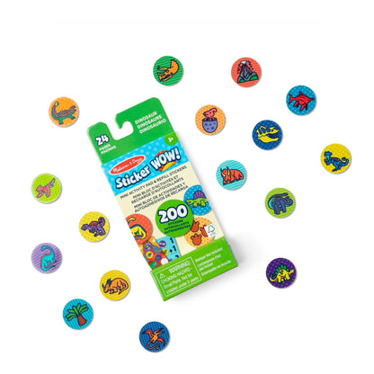 Melissa & Doug Sticker WOW! Mini Activity Pad Dinosaur