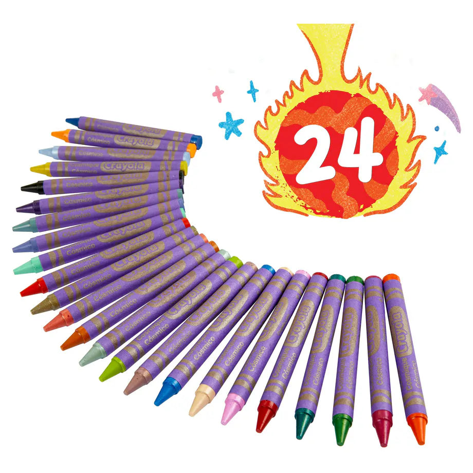 Crayola Cosmic Crayons Set of 24