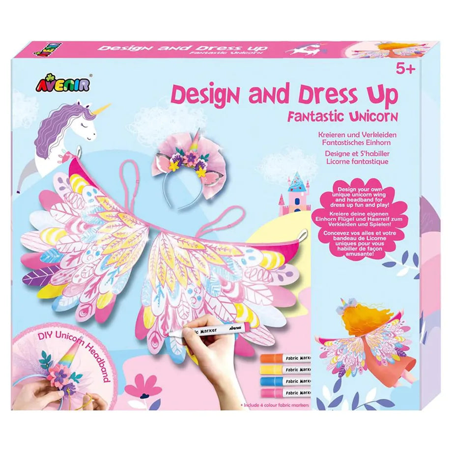 Avenir Design And Dress Up Fantastic Unicorn Costume Making Kit