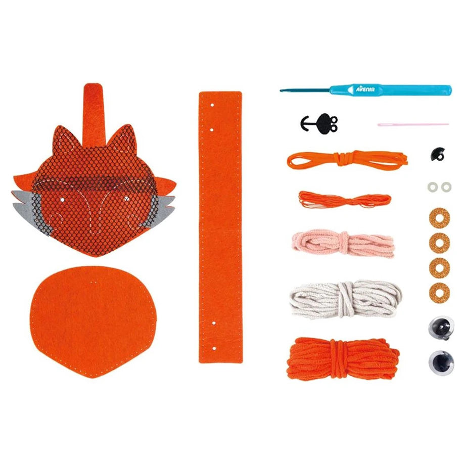 Avenir Loopie Fun My First Plush Bag Fox Bag Making Kit