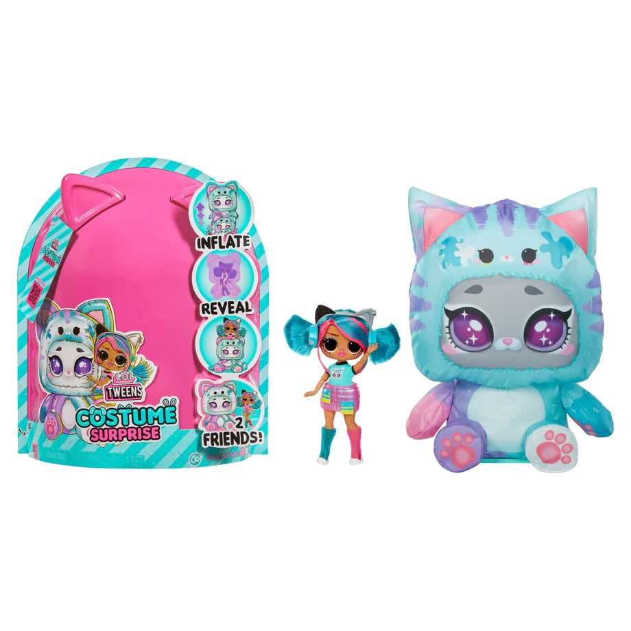 L.O.L. Tweens Costume Surprise Emma Emo Fashion Doll with Inflatable Pet (Assorted)