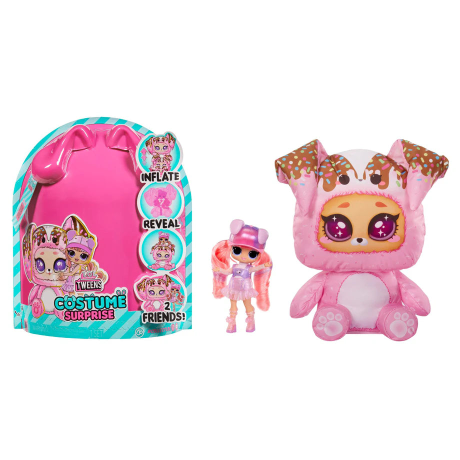 L.O.L. Tweens Costume Surprise Ali Dance Fashion Doll with Inflatable Puppy Pet (Assorted)