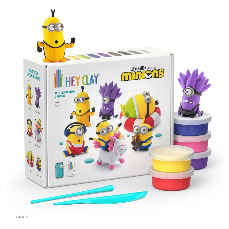 Hey Clay Minions Modeling Clay Set