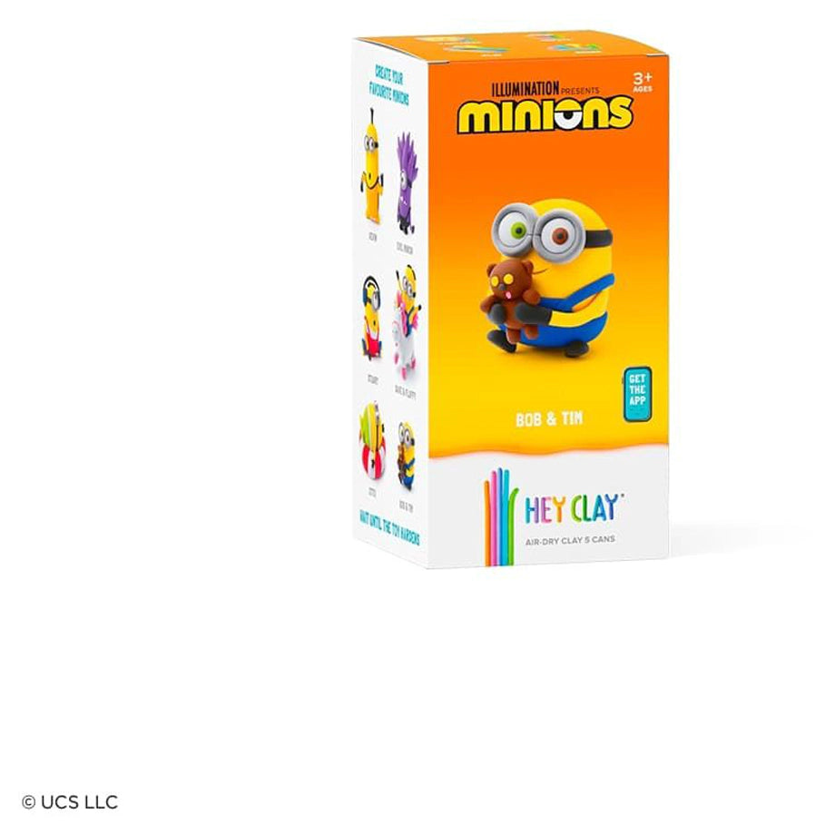 Hey Clay Minions Bob N Tim Series Clay Set (Set of 5)