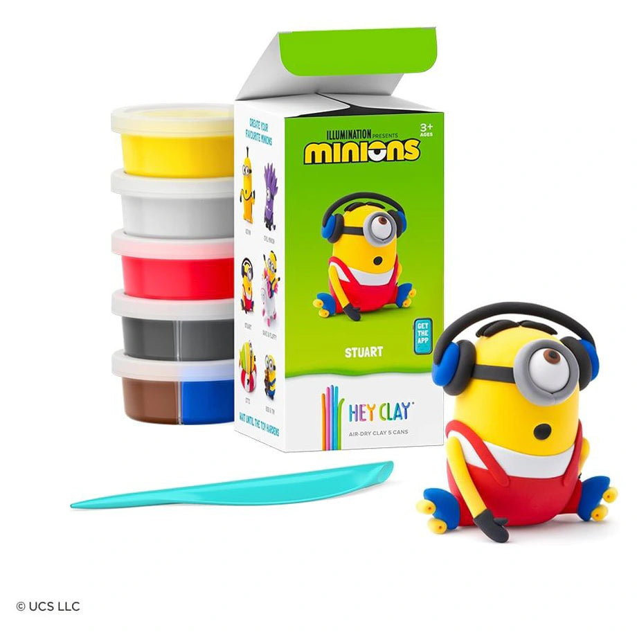 Hey Clay Minions Stuart Series Clay Set
