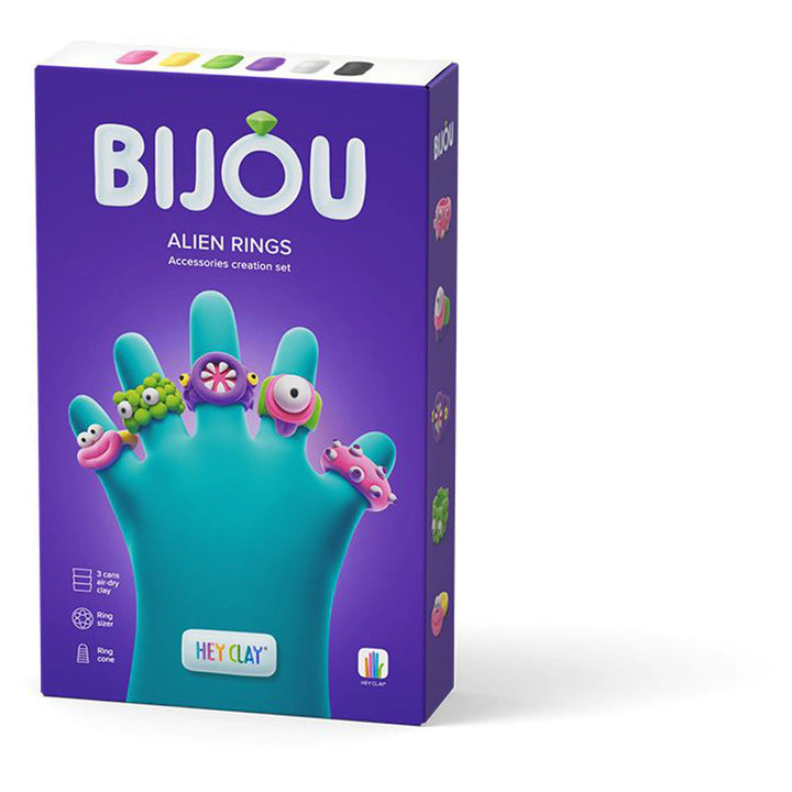 Hey Clay Bijou Alien Rings Accessories Creation Set