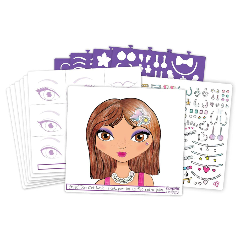 Crayola Creations Make-Up Artist Sketch Set