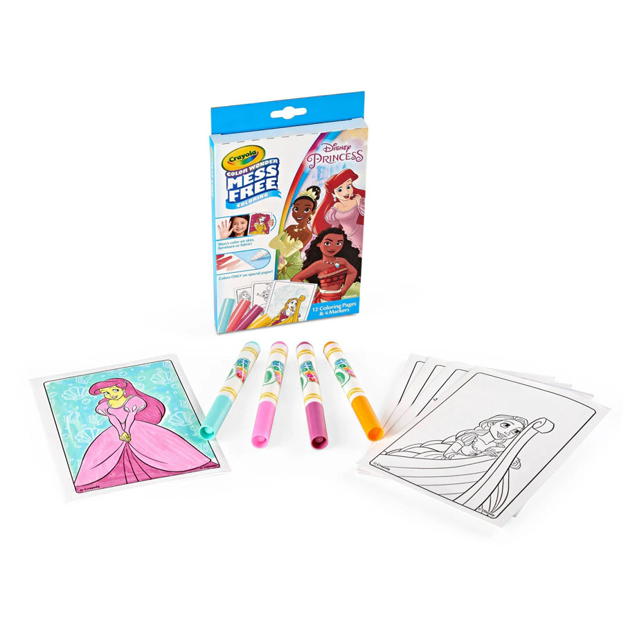 Crayola Disney Princess Color Wonder Mess-free Mini Coloring Set