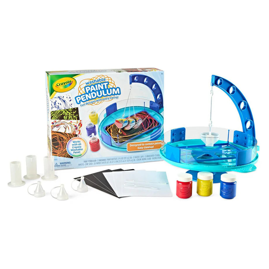 Crayola Washable Paint Pendulum Paint Kit -30 Pieces