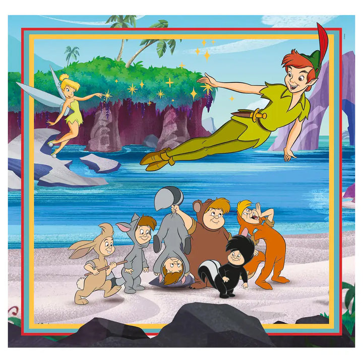 Clementoni Disney Classics Super Color Jigsaw Puzzle Set (3 x 48 Piece ...