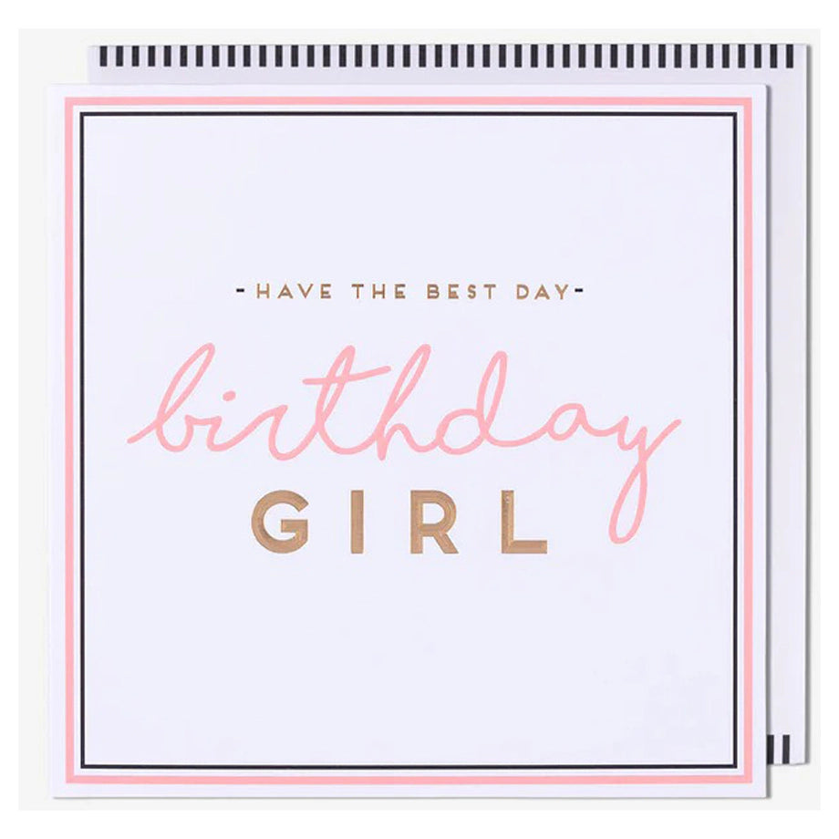 Pigment Best Day Birthday Girl Card