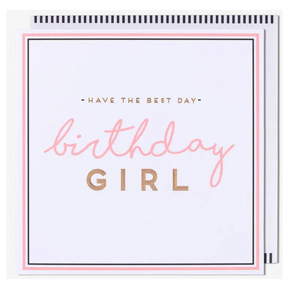 Pigment Best Day Birthday Girl Card