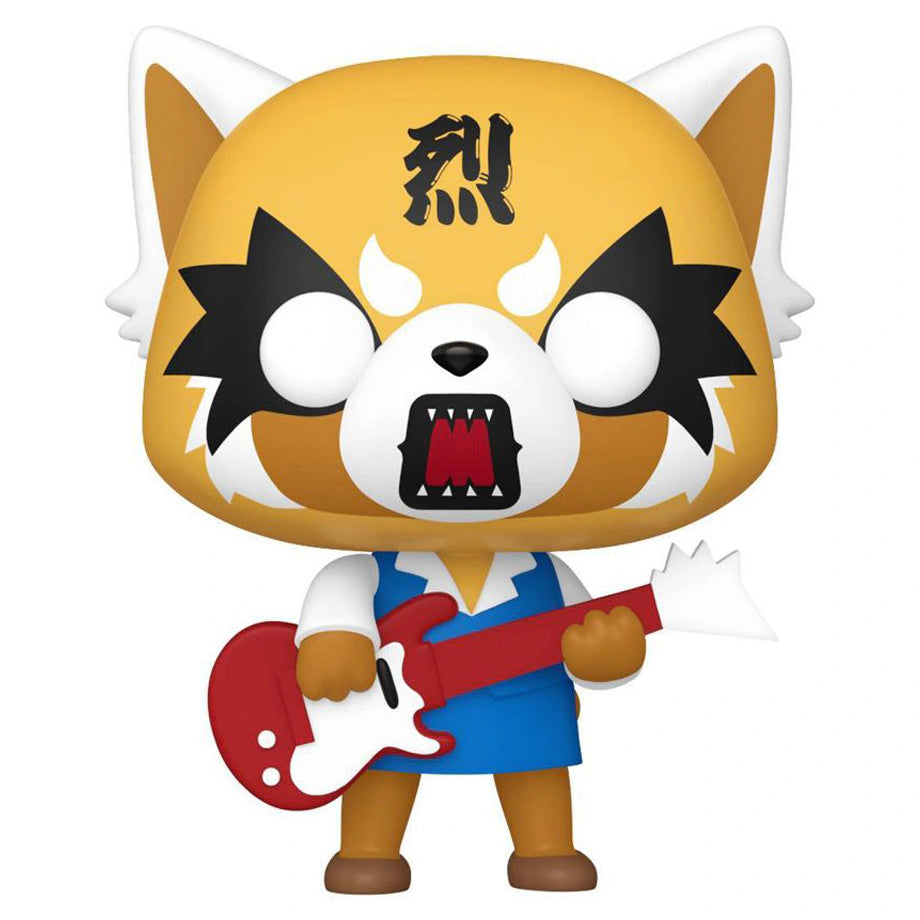 Funko POP! Sanrio Aggretsuko Aggretsuko with Guitar Vinyl Figure (8.26 cm)
