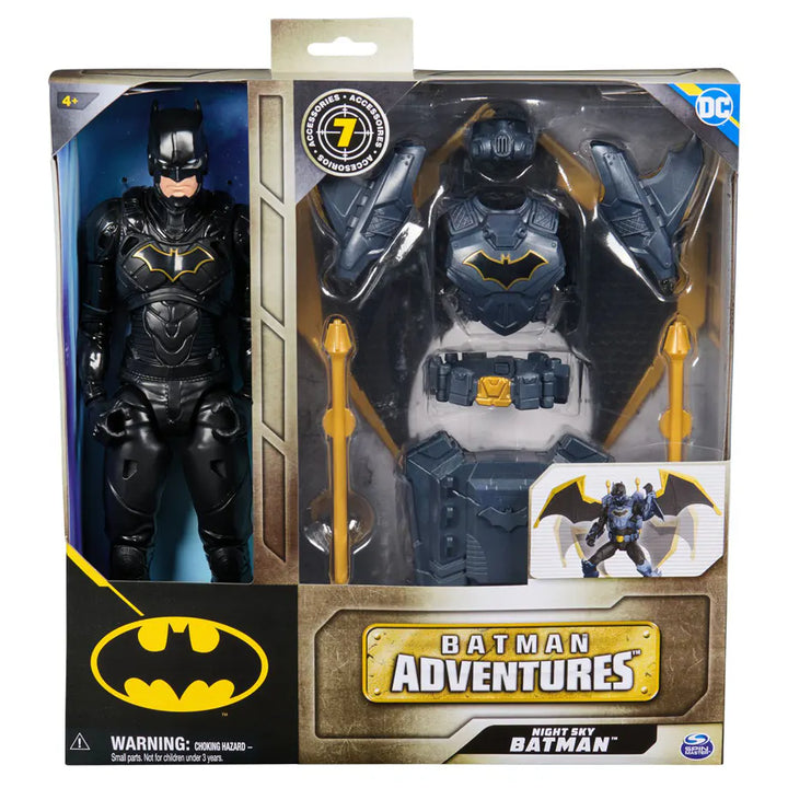 Spin Master DC Comics Batman Adventures Night Sky Batman Figure (30.48 cm)