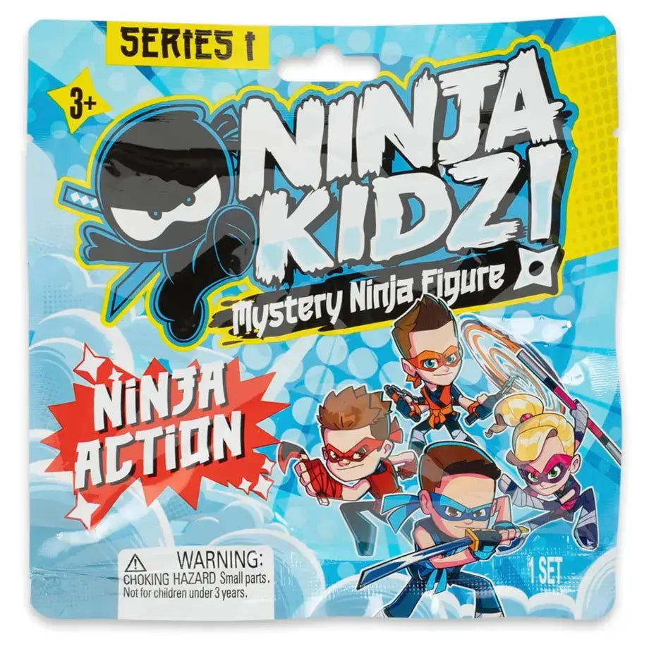 Ninja Kidz Series 1 Mystery Ninja Action Figure (6.1 cm, Assorted)
