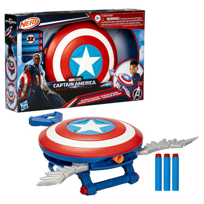 Hasbro Marvel Captain America: Brave New World NERF Skyshot Blaster Playset