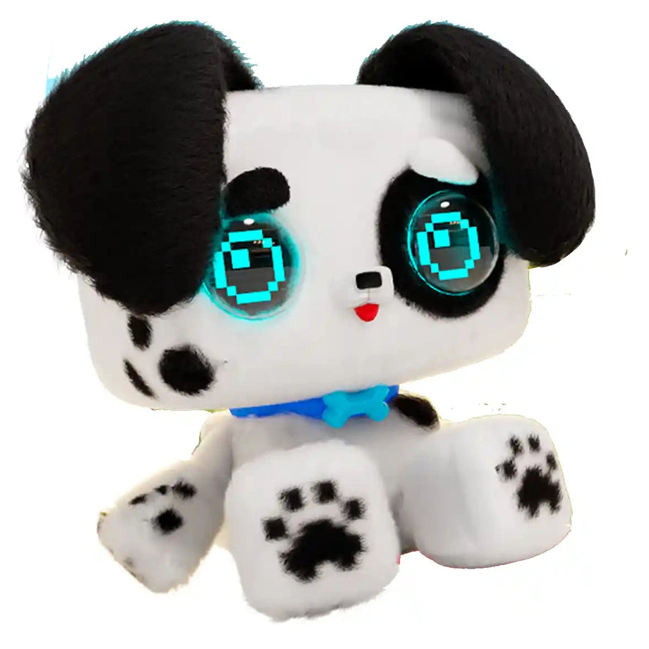 Pixel Hugs Electronic Plush Toy Black & White (16.5 cm)