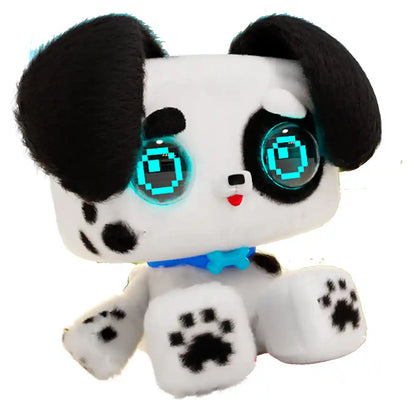 Pixel Hugs Electronic Plush Toy Black & White (16.5 cm)