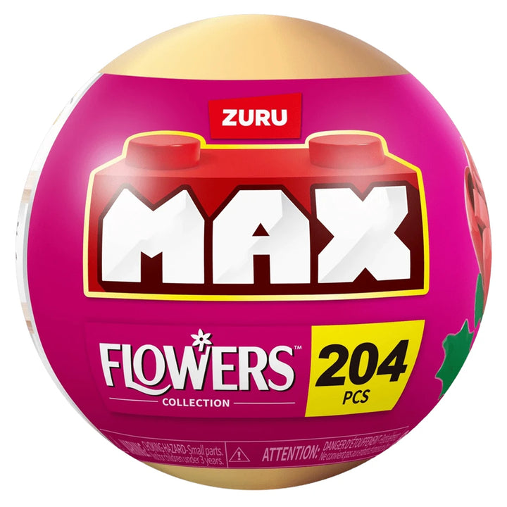 ZURU MAX Flower Collection Series 1 Long Flowers Building Bricks 11.5 cm (Assorted)