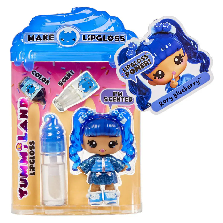 Yummiland Make Lipgloss Rory Blueberry Lipgloss Kit
