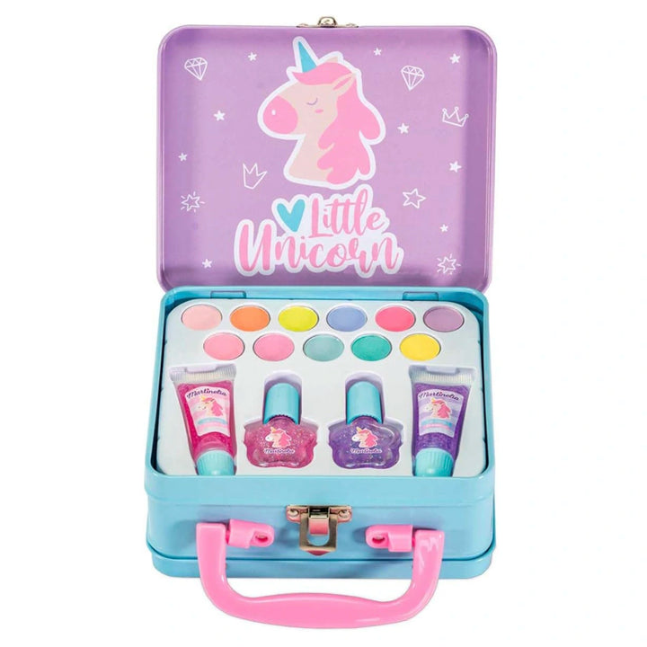 Martinelia Little Unicorn Makeup & Tin Case Set